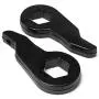 Heavy Metal Suspensions - Fits 2002-2006 Cadillac Lift Kit Escalade 2WD 4WD Adjustable 1 to 3 Inch Front Torsion Bar Lift Leveling Keys | Leveling Kit (2PC Black)