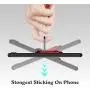 Phone Finger Holder Stand, 360 Degree Rotation Cell Phone Grip Phone Kickstand Metal Cell Phone Holder for iPhone, Samsung Galaxy, One Plus, Sony