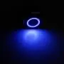 ESUPPORT 16mm 12V 3A Car Blue Light Angel Eye Metal Push Button Switch Socket