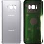 CELL4LESS Compatible Back Glass Cover Back Battery Door w/Pre-Installed Adhesive Replacement for Samsung Galaxy S8 OEM - All Models G950 All Carriers- 2 Logo - OEM Replacement (Arctic Silver)