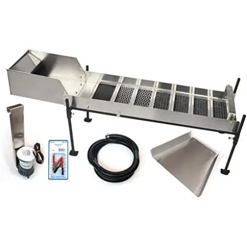 Highbanker, Gold Sluices and Power Sluice Kits - Gold Mining Equipment (10'' Mini Power Sluice & Set Up Kit).pre-ordered. production leadtime is 1-2 weeks