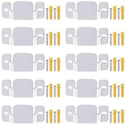 Hilitchi 50Pcs Large Metal Universal Sectional Sofa Interlocking Furniture Connector Bracket with Screws