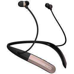 OV Pro World’s First Voice Activated Headphones | Professionally Reviewed| Noise Cancelling, Great Sound| Lightweight, Bluetooth Neckband| Bundled with App Optimizes Hands-Free (Rose Gold Black)