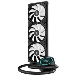 DeepCool Gammaxx L360 RGB V2 Cooling System Anti-Leak Radiator 360mm Liquid Heatsink RGB SYNC 12V 4-Pin Compatible Intel 115X/2066 and AMD AM4