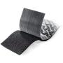 VELCRO Brand Industrial Strength Fasteners | Stick-On Adhesive | Professional Grade Heavy Duty Strength Holds up to 10 lbs on Smooth Surfaces | Indoor Outdoor Use | 4 x 2 inch Strips, 2 sets, Black