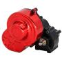 ZGQA-GQA RC Spare Parts Transmission Case Gearbox W/Metal Motor Gear for 1/10 SCX10 - Black, 150x90x40mm