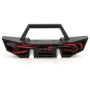 Metal Front and Rear Bumper Spare Tire Frame Parts Accessory Fit for SCX10 TRX4 D90 1/10 RC Car