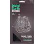 Fascinations Metal Earth ICONX Black Pearl Ship Black Version 3D Metal Model Kit