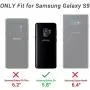 Galaxy S9 Case,Tomplus Armor Tank Aluminum Metal Shockproof Military Heavy Duty Protector Cover Hard Case for Samsung Galaxy S9 (Black)