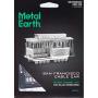 Fascinations Metal Earth San Francisco Cable Car 3D Metal Model Kit,Silver