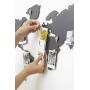 Umbra Mappit Wall Decor, Black