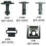 ANTS PART 60Pcs Engine Undertray Cover Clips Bottom Metal Screw Bolt Kit for Audi VW