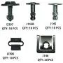 ANTS PART 60Pcs Engine Undertray Cover Clips Bottom Metal Screw Bolt Kit for Audi VW ANTS PART 60Pcs Engine Undertray Cover Clips Bottom Metal Screw Bolt Kit for Audi VW
