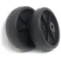 Nickannys Set of 2 Replacement BBQ Grill Wheels Pair Set Kit-Solid Plastic Wheel 5” x 1.5” w/ 3/8” Axle Hole for Outdoor Charcoal Gas Smoker Barbecue Pit- Rueda and Llantas Parts Nickannys Set of 2 Replacement BBQ Grill Wheels Pair Set Kit-Solid Plastic Wheel 5” x 1.5” w/ 3/8” Axle Hole for Outdoor Charcoal Gas Smoker Barbecue Pit- Rueda and Llantas Parts