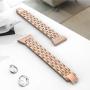 Wearlizer Bling Band Compatible with Samsung Galaxy Watch 42mm/Active 2 40mm/Samsung Galaxy Watch 3 41mm for Women,Metal Jewelry Strap Wristband for Samsung Watch Active/Samsung Gear S2 Classic