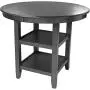 New Classic FURNITURE Mitchell Counter Set, Gray New Classic FURNITURE Mitchell Counter Set, Gray