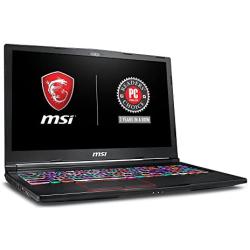 MSI GE63 Raider RGB-012 15.6'' 120Hz 3ms Performance Gaming Laptop GTX 1060 6G i7-8750H (6 Cores) 16GB 128GB SSD + 1TB Per Key RGB KB, VR Ready, Metal Chassis, Windows 10 64 bit