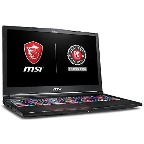 MSI GE63 Raider RGB-012 15.6'' 120Hz 3ms Performance Gaming Laptop GTX 1060 6G i7-8750H (6 Cores) 16GB 128GB SSD + 1TB Per Key RGB KB, VR Ready, Metal Chassis, Windows 10 64 bit MSI GE63 Raider RGB-012 15.6'' 120Hz 3ms Performance Gaming Laptop GTX 1060 6G i7-8750H (6 Cores) 16GB 128GB SSD + 1TB Per Key RGB KB, VR Ready, Metal Chassis, Windows 10 64 bit