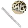 ZLYY 2 Pieces Kiss Clasp Lock for Purse, 7.48Inch Metal Purse Frame Kiss Clasp Lock with Silver and Bronze Color