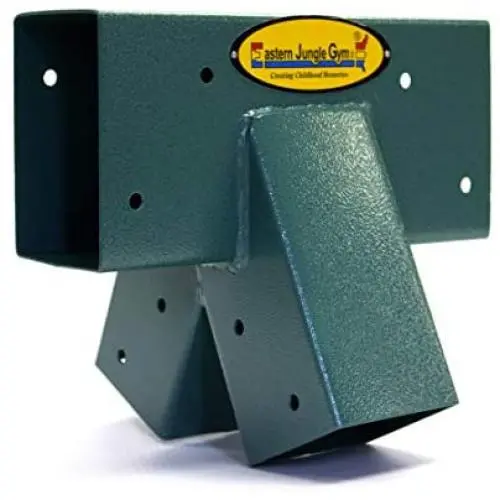 Eastern Jungle Gym Easy 1-2-3 90° A-Frame Swing Set Bracket Heavy Duty for Ez, Simple Install - DIY Swing Set Parts