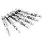 AUTOTOOLHOME Combination Drill and Tap Bit 6-32nc 8-32nc 10-32nc 10-24nc 12-24nc 1/4-20nc Set of 6