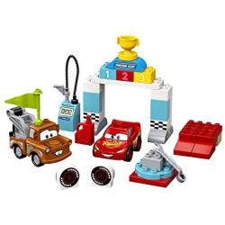 LEGO DUPLO Disney and Pixar Cars Lightning McQueen’s Race Day 10924 Toddler Toy with Lightning McQueen and Mater; Great Gift for Kids Who Love Race Car Toys and Tow Trucks, New 2020 (42 Pieces)