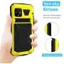 Simicoo Googel Pixel 4 XL Aluminum Alloy Metal Bumper Silicone Case Hybrid Military Shockproof Heavy Duty Armor Defender Tough Built-in Gorilla Glass Cover for Googel Pixel 4 XL (Yellow, Pixel 4XL) Simicoo Googel Pixel 4 XL Aluminum Alloy Metal Bumper Silicone Case Hybrid Military Shockproof Heavy Duty Armor Defender Tough Built-in Gorilla Glass Cover for Googel Pixel 4 XL (Yellow, Pixel 4XL)