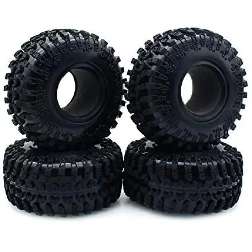 INJORA RC Tires 2.2inch RC Rubber Tyre Set 4pcs for 1/10 RC Crawler Axial SCX10 AX10 Wraith D90 INJORA RC Tires 2.2inch RC Rubber Tyre Set 4pcs for 1/10 RC Crawler Axial SCX10 AX10 Wraith D90