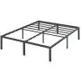 SLEEPLACE 18 Inch High Profile Heavy Duty Steel Slat / Mattress Foundation / Bed Frame, Queen SLEEPLACE 18 Inch High Profile Heavy Duty Steel Slat / Mattress Foundation / Bed Frame, Queen