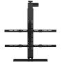 Hidden Drop Down TV Mount, Motorized TV Ceiling Lift for Up to 55'' Screens. Lift Stroke 30''