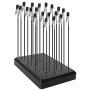 GJJC09B 1PC Painting Stand Base and 20PCS Alligator Clip Stick Set Modeling Tools for Airbrush Hobby Model Parts New