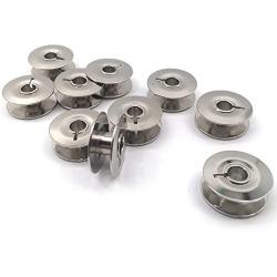 LNKA Metal Bobbins for PFAFF Sewing Machine Parts 9033NS 10 Pack