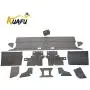 DIY Rear Bumper Bare Metal Kit For 1984-2001 Jeep Cherokee XJ Steel Build A Special Bumper DIY Rear Bumper Bare Metal Kit For 1984-2001 Jeep Cherokee XJ Steel Build A Special Bumper