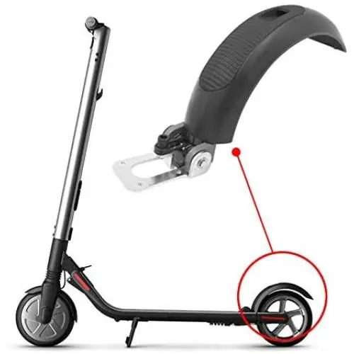 Yooha Electric Scooter Mudapron Brake Parts, Upgrade Metal Rear Fender Mudapron Brake Assembly Replacement for Ninebot for Segway ES1 ES2 ES3 ES4 Scooter(As Shown) Yooha Electric Scooter Mudapron Brake Parts, Upgrade Metal Rear Fender Mudapron Brake Assembly Replacement for Ninebot for Segway ES1 ES2 ES3 ES4 Scooter(As Shown)