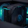DEEPCOOL AS500 CPU Air Cooler, Universal RAM Height Compatibility, 140mm PWM Fan, A-RGB Top Cover, 5 Heat Pipe Design for Intel Core/AMD Ryzen CPUs