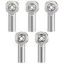 10Pcs Link Rod End Joint Aluminum M4 Metal Ball End Head Holder Tie for 1/10 RC SCX10 Cars Parts