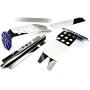 Integy RC Model Hop-ups C27189BLUE Metal Complete Skid Plate Kit for Traxxas X-Maxx 4X4