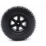 LAFEINA 4PCS 100mm 1.9 Inch Rubber Tires with Metal Beadlock Wheel Rim for 1:10 RC Crawler Axial SCX10 Tamiya CC01 D90 D110 RC Car Parts LAFEINA 4PCS 100mm 1.9 Inch Rubber Tires with Metal Beadlock Wheel Rim for 1:10 RC Crawler Axial SCX10 Tamiya CC01 D90 D110 RC Car Parts