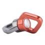 NovelBee 30KN Swing Swivel with 2 Carabiners,360 Degree Free Noiseless Rotation Hanging Accessory (Orange-Gray)