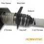 POWERTEC 70136 4-Inch to 2-1/2 Inch Cone Reducer