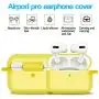Airpods Pro Case Cover,Doboli Silicone Protective Skin Case for Airpod Pro Lemon Yellow