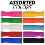 Friendly Straw 10 Pack Metal Straw Covers, Silicone Tips for .25'' Wide Stainless Steel Metal Straws (Assorted Colors)