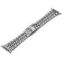 Shangpule Compatible for Apple Watch Band 38mm 42mm 40mm 44mm, Stainless Steel Metal Replacement Wrist Strap Compatible for Iwatch Series 6, Series 5, Series 4, Series 3, Series 2, Series 1 Shangpule Compatible for Apple Watch Band 38mm 42mm 40mm 44mm, Stainless Steel Metal Replacement Wrist Strap Compatible for Iwatch Series 6, Series 5, Series 4, Series 3, Series 2, Series 1