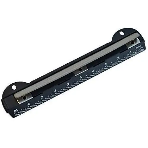 WorkLion 3 Ring Hole Punch for Binder, Portable Puncher, Office Assistant, Black WorkLion 3 Ring Hole Punch for Binder, Portable Puncher, Office Assistant, Black