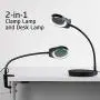 XpertMatic PD-4S Dimmable Magnifying Glass with 38 LED Lights, Anti-flip Stand and Clamp, 5 Diopter Hands Free Magnifying Lamp with Flexible Gooseneck for Crafts, Hobbies, Close Work, Reading - 2.25X XpertMatic PD-4S Dimmable Magnifying Glass with 38 LED Lights, Anti-flip Stand and Clamp, 5 Diopter Hands Free Magnifying Lamp with Flexible Gooseneck for Crafts, Hobbies, Close Work, Reading - 2.25X