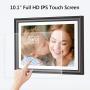 Dragon Touch WiFi Digital Picture Frame 10 inch IPS Touch Screen HD Display 1920x1200, 16GB Storage, Auto-Rotate, Share Pictures via App, E-Mail, Cloud - Classic 10 FHD