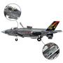 1/72 F35B Lightning II Attack Fighter Plane Metal Aircraft Model Military Airplane Model Diecast Plane Model for Collection or Gift