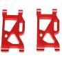 Essenc for WLtoys 1:14 144001 RC Car Upgrade Parts Metal Steering Swing Arm Base C Rear Hub Seat Servo Pull Rod,Red