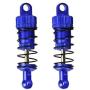 DAPENGNIAO RC Cars Upgrade Parts Front& Rear Metal Oil Damper Shocks for HAIBOXING Apply to HBX 18858-18856 Accessories (Color : Blue)