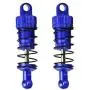 DAPENGNIAO RC Cars Upgrade Parts Front& Rear Metal Oil Damper Shocks for HAIBOXING Apply to HBX 18858-18856 Accessories (Color : Blue)